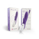 Вибратор-кролик Mystim Danny Divido Purple с глубокой вибрацией, 2 мотора