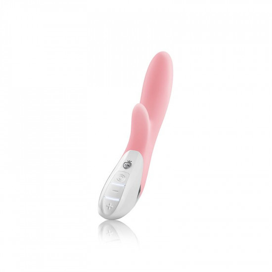Вибратор-кролик Mystim Danny Divido Candy Rose с глубокой вибрацией, 2 мотора