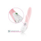Вибратор-кролик Mystim Danny Divido Candy Rose с глубокой вибрацией, 2 мотора