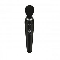 Потужний вібромасажер PalmPower Extreme - Black, 7 режимів, гнучка головка, перезаряджуваний