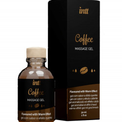 Масажний гель для інтимних зон Intt Coffee (30 мл) розігрівальний