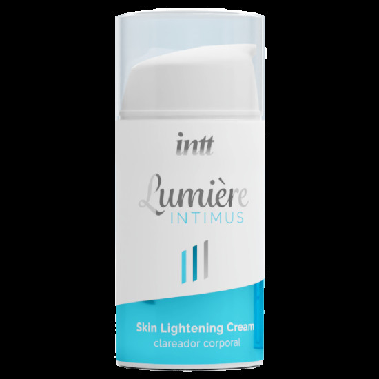 Крем для осветления кожи Intt Lumiere (15 мл) для всего тела и интимных зон, накопительный эффект