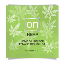 Пробник збудливого масла Sensuva - ON for Her Hemp Пройняті Arousal Oil (0,5 мл)
