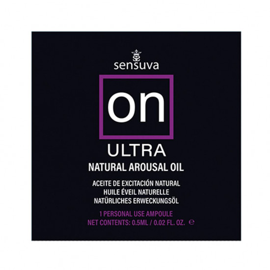 Пробник возбуждающего масла Sensuva - ON Arousal Oil for Her Ultra (0,5 мл)