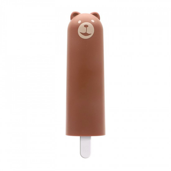 Вибратор KISTOY Mr.Ted, реалистичный вибратор под видом мороженого, диаметр 43мм