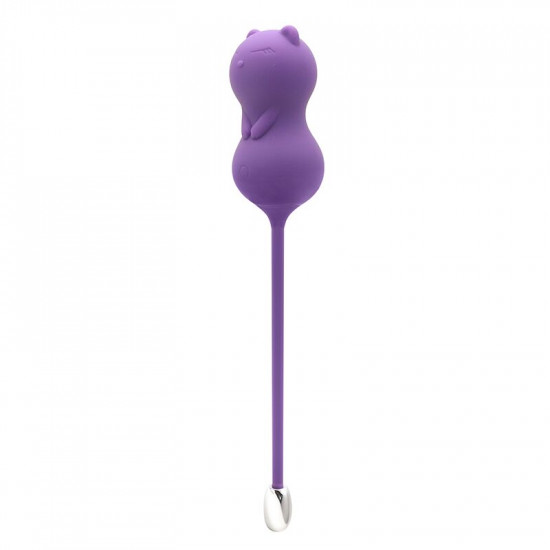 Вагинальные шарики с вибрацией KISTOY Paula с пультом ДУ, диаметр 32мм