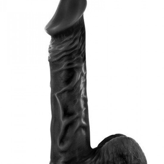 Фаллоимитатор Real Body - Real Tony Black, TPE, диаметр 3,5см