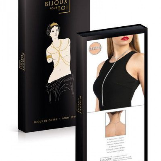 Колье со стразами Bijoux Pour Toi - Audrey Silver