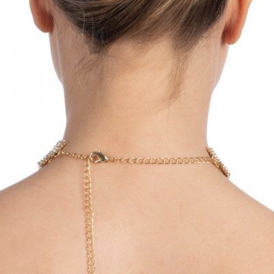 Колье со стразами Bijoux Pour Toi - Emma Gold