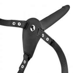 Страпон з вібрацією Fetish Tentation Vibrating Strap-On with Dildo Black