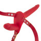 Двойной страпон Fetish Tentation Strap-On with Double Dildo Red