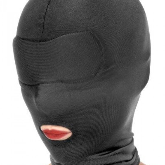 Капюшон для БДСМ с открытым ртом Fetish Tentation Open Mouth Hood
