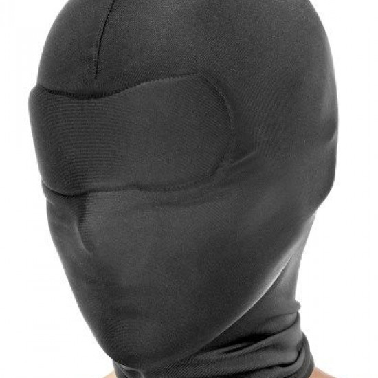 Капюшон для БДСМ Fetish Tentation Closed Hood с закрытыми глазами и ртом