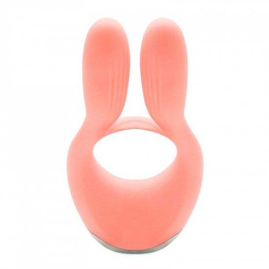 Вибратор для пар KISTOY Martin Orange, два мотора, крепление на член, диаметр 32мм