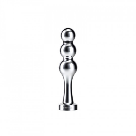 Металлическое дилдо Mystim Bold Boris для электростимулятора, диаметр 3,2 см