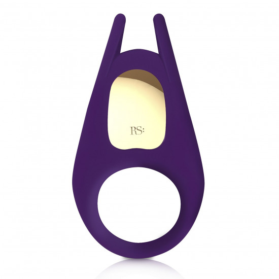 Эрекционное виброкольцо Rianne S: The Pussy & The Knight Couple Ring, 10 режимов работы, мед силикон