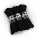 Хлопковая веревка для Шибари Feral Feelings Shibari Rope, 8 м черная