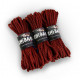 Джутовая веревка для Шибари Feral Feelings Shibari Rope, 8 м красная