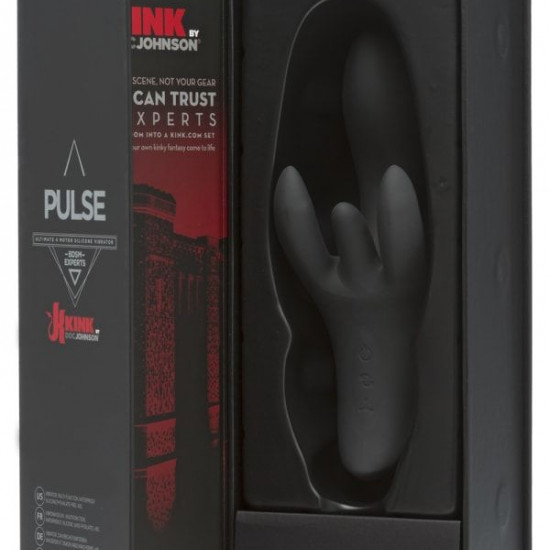 Вибратор-кролик Doc Johnson Kink - Pulse - Ultimate 4 Motor Silicone Vibrator