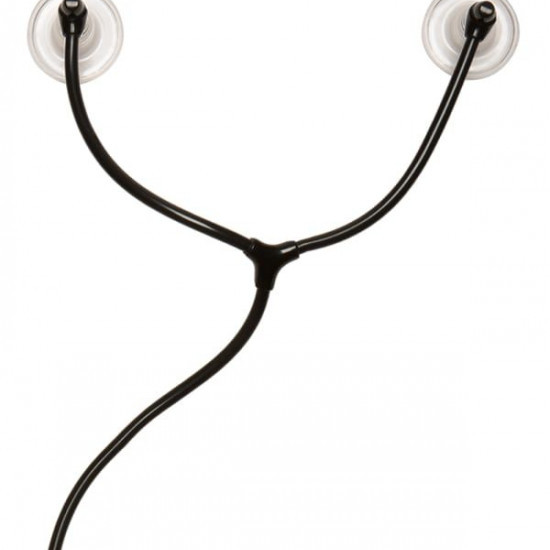 Автоматическая помпа для сосков с вибрацией Doc Johnson Kink - Swell - Auto Nipple Sucker Cups