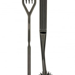 Колесо Вартенберга гольчасте на 3 ряди зубців Doc Johnson Kink- Spike - Solid Metal Pinwheel - 3 Whe