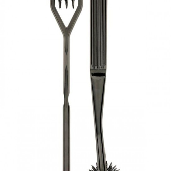 Колесо Вартенберга игольчатое на 3 ряда зубцов Doc Johnson Kink- Spike - Solid Metal Pinwheel - 3 Wh