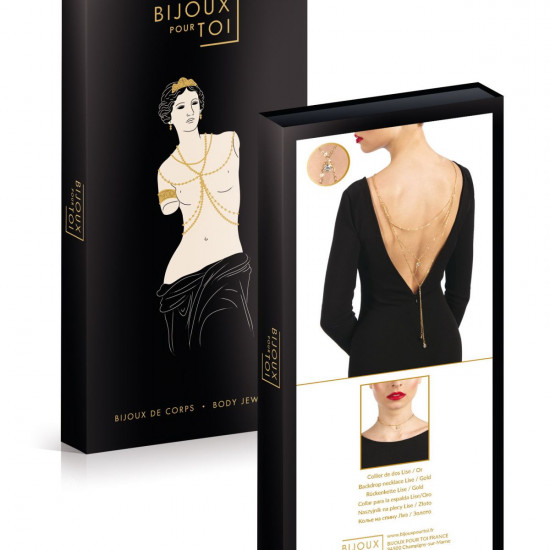 Колье на спину Bijoux Pour Toi - Lise Gold
