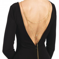 Кольє на спину Bijoux Pour Toi - Lise Gold