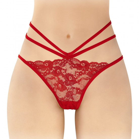 Трусики с открытой попкой Fashion Secret Nadia Red