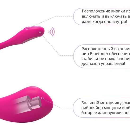 Смарт-виброяйцо Lovense Lush 2