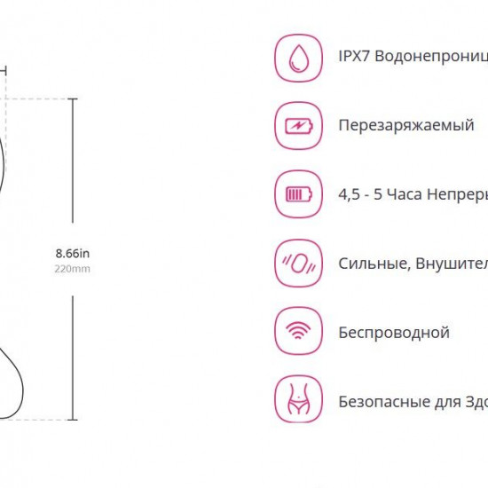 Осцилирующий смарт-вибратор для точки G Lovense Osci 2