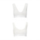 Спортивный топ из эластичного хлопка Passion PS005 TOP M, white