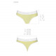 Спортивные трусики-стринги Passion PS007 PANTIES L, yellow