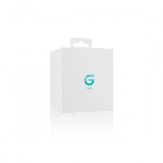 Стеклянная анальная пробка с внутренней спиралью Gildo Glass Buttplug No. 23