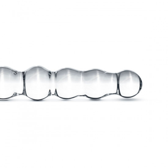 Стеклянный дилдо в виде бусин Gildo Glass Dildo No. 19