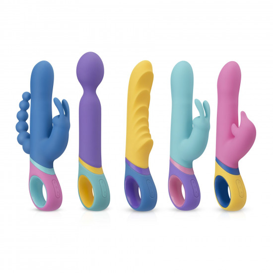 Вибратор-кролик с ротацией и анальным стимулятором PMV20 Vice - Double Vibrator