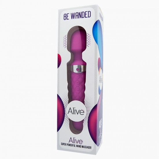 Мини-вибромассажер Alive Be Wanded Purple