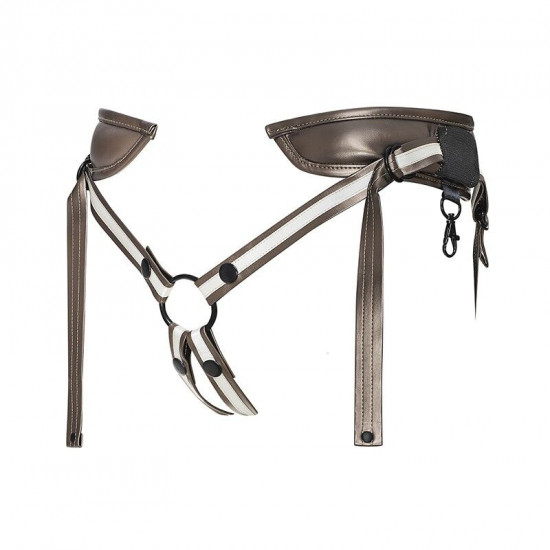 Трусы для страпона Strap-On-Me Leatherette HARNESS DESIROUS