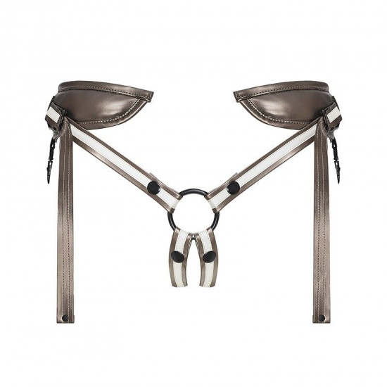 Трусы для страпона Strap-On-Me Leatherette HARNESS DESIROUS