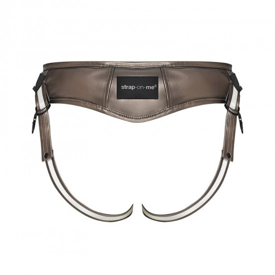 Трусы для страпона Strap-On-Me Leatherette HARNESS DESIROUS