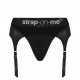 Трусы для страпона с подвязками для чулок Strap-On-Me REBEL HARNESS - L