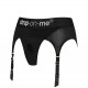 Трусы для страпона с подвязками для чулок Strap-On-Me REBEL HARNESS - M