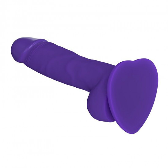 Реалистичный фаллоимитатор Strap-On-Me SOFT REALISTIC DILDO Violet - Size S