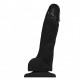 Реалистичный фаллоимитатор Strap-On-Me SOFT REALISTIC DILDO Black - Size M