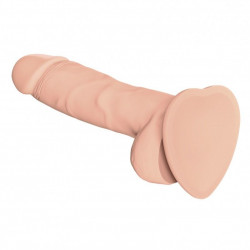 Реалістичний фалоімітатор Strap-On-Me SOFT REALISTIC DILDO Vanilla - Size M