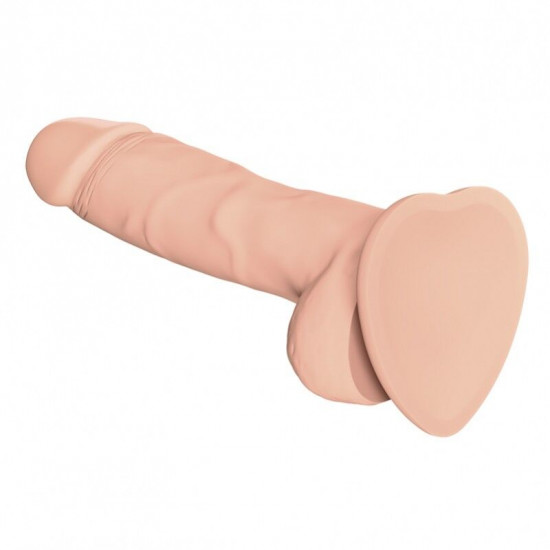 Реалистичный фаллоимитатор Strap-On-Me SOFT REALISTIC DILDO Vanilla - Size M