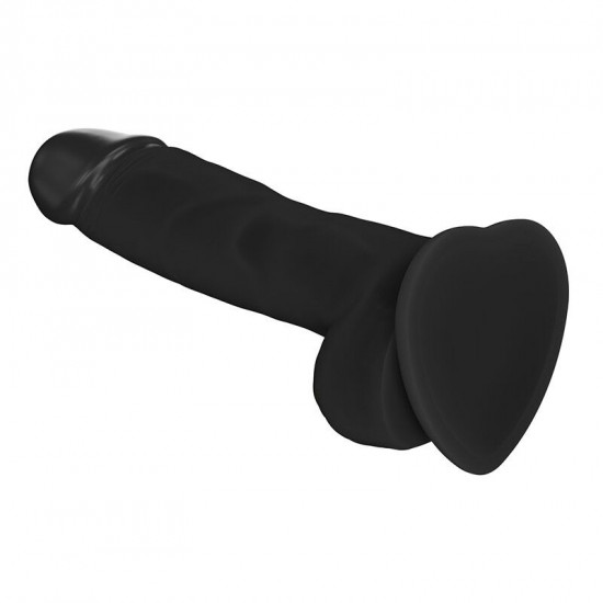 Реалистичный фаллоимитатор Strap-On-Me SOFT REALISTIC DILDO Black - Size L