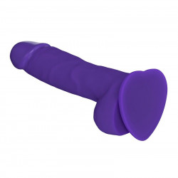 Реалістичний фалоімітатор Strap-On-Me SOFT REALISTIC DILDO Violet - Size XL
