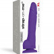 Реалистичный фаллоимитатор Strap-On-Me SOFT REALISTIC DILDO Violet - Size XL