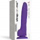 Реалистичный фаллоимитатор Strap-On-Me SOFT REALISTIC DILDO Violet - Size L